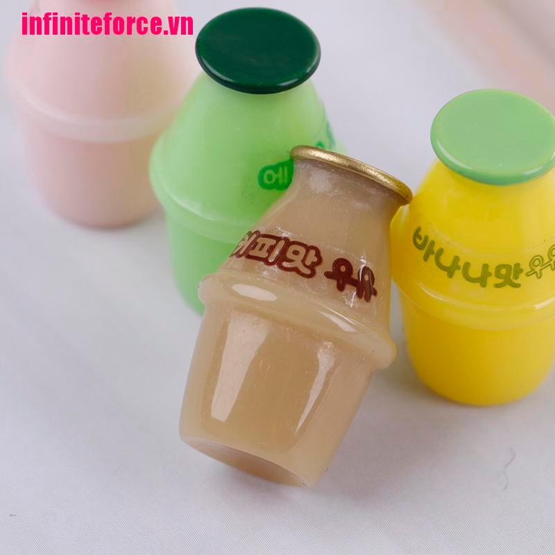 Bộ 4 Bình Sữa Trang Trí Nhà Búp Bê Xinh Xắn