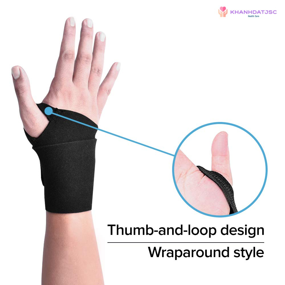 Băng đeo thể thao cổ tay có thể điều chỉnh 3M Futuro Wrist Support Sport dùng cho chấn thương, giảm đau, luyện tập...