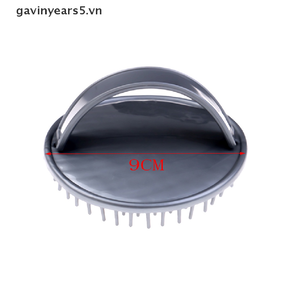 [Hàng mới về] Lược gội mát xa da đầu silicone chống trượt