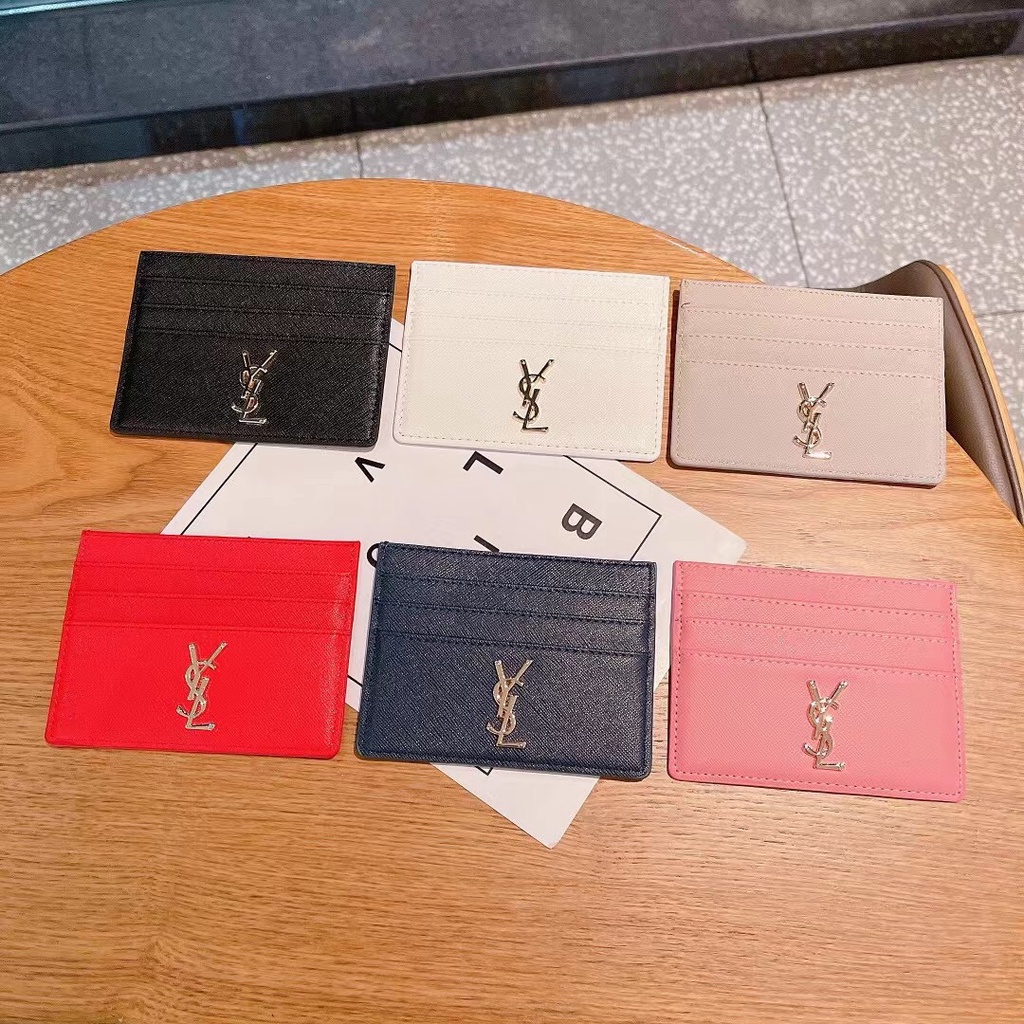 Ví Đựng Thẻ Ngân Hàng / Danh Thiếp Thời Trang Đường Phố Mỹ Siêu Mỏng Chống Cháy Nổ Thủ Công Cho Nam Và Nữ