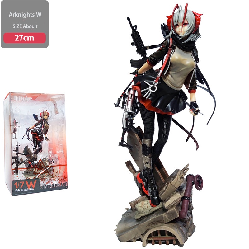 Đồ trang trí Nhân Vật Arknights Hoạt Hình Anime 27cm Tỉ Lệ 1 / 7