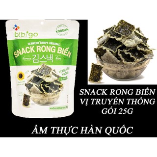 SNACK RONG BIỂN VỊ TRUYỀN THỒNG 25G (CHO BÉ) (alifoodmart)