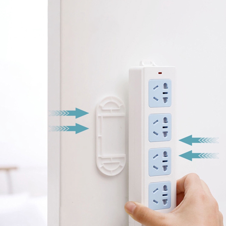 Khung giữ ổ cắm điện sắp xếp gọn gàng tiện dụng cho gia đình