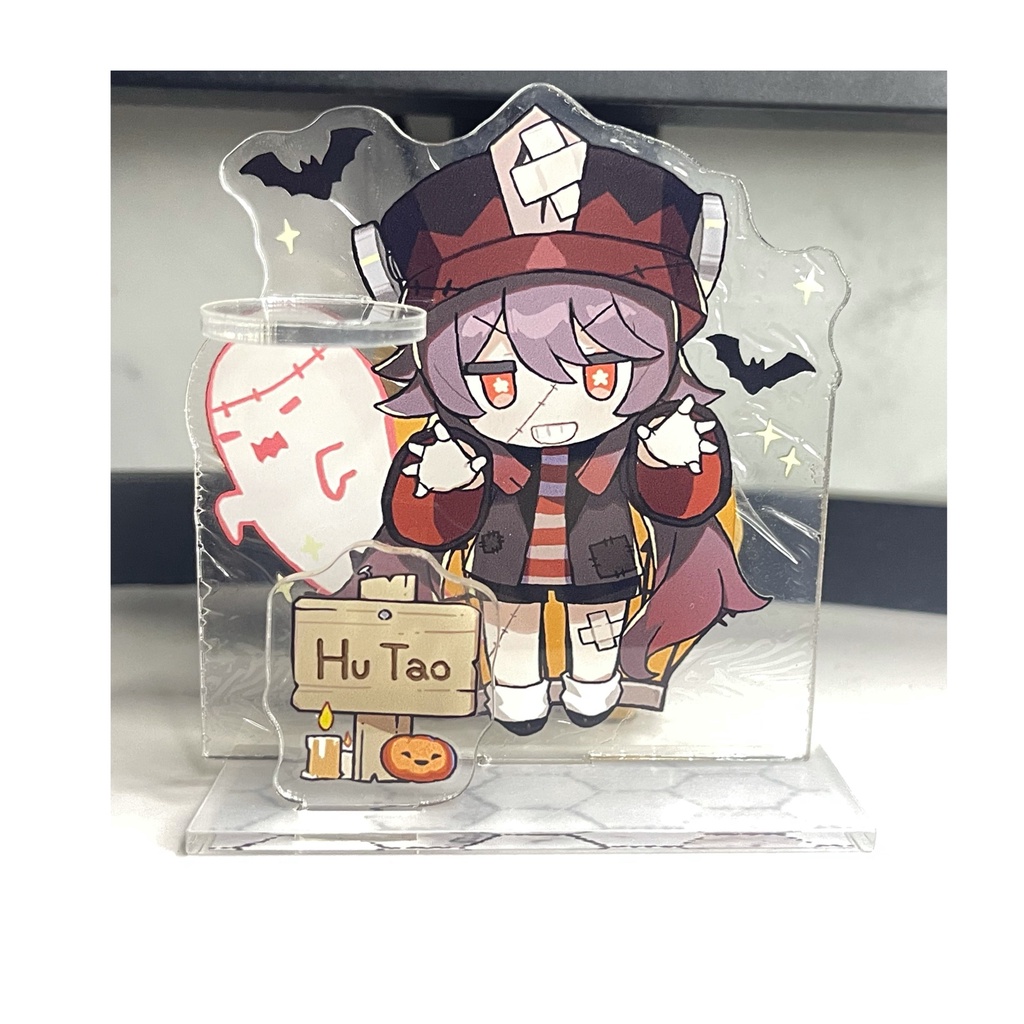 Mô Hình Diluc Tartaglia Diluc Hu Tao Ganyu Anime Game Genshin 9CM Có Giá Đỡ
