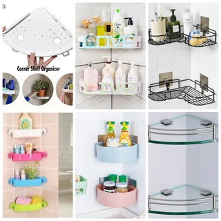 [FREESHIP] KỆ GÓC TAM GIÁC DÁN TƯỜNG ĐỰNG VẬT DỤNG KHÔNG CẦN KHOAN