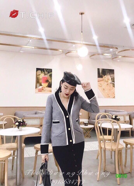 Cadigan len lông siêu mịn