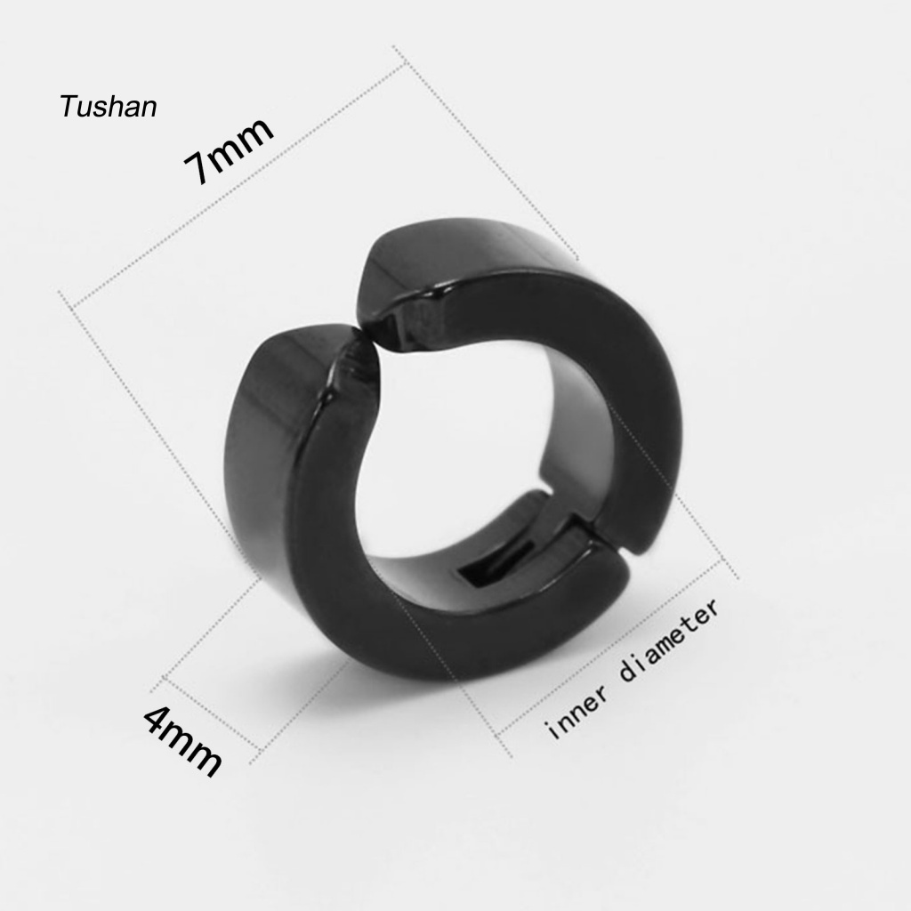 Khuyên Kẹp Vành Tai Bằng Thép Titan Cao Cấp Cho Nam