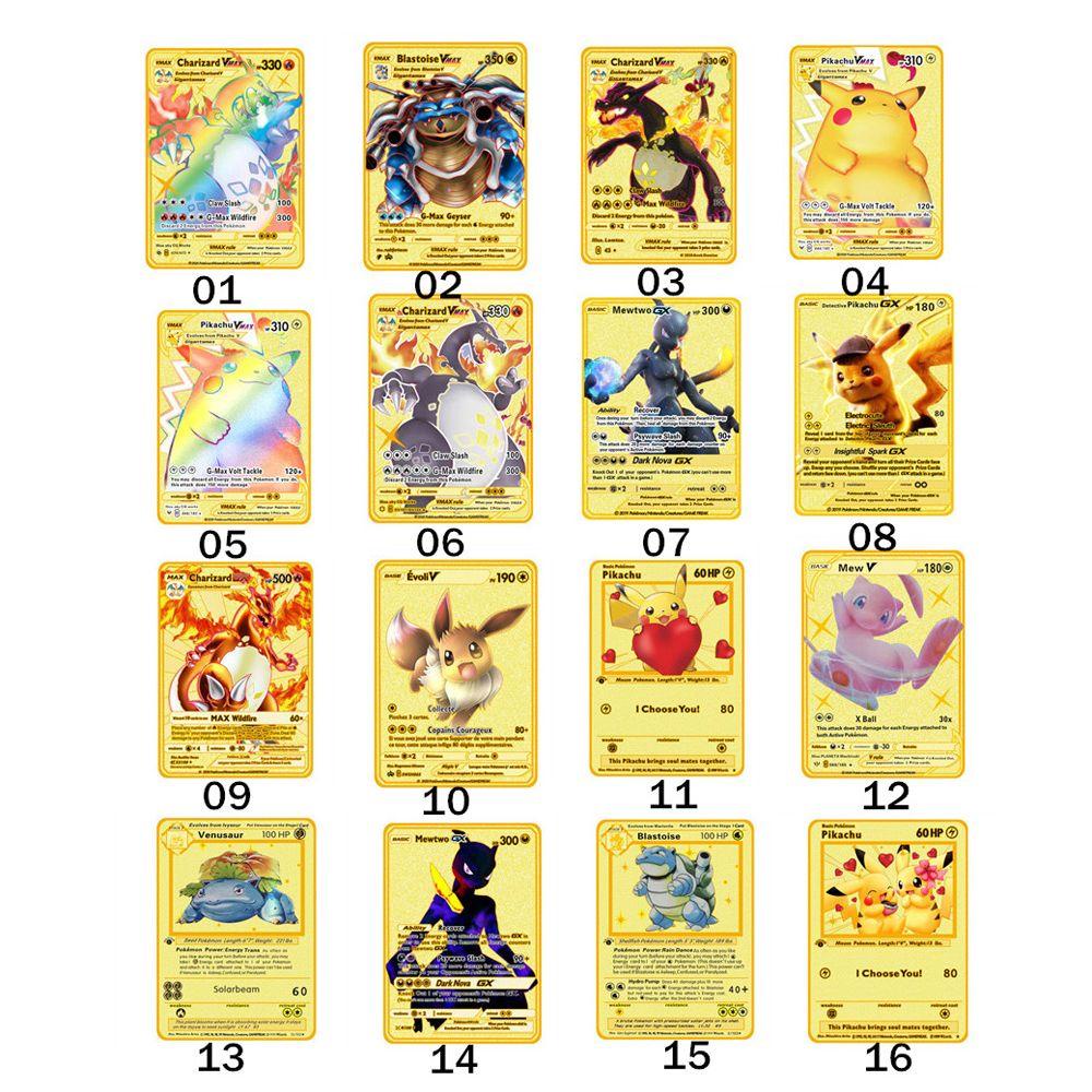Bộ Bài Pokemon Tiếng Anh Dành Cho Bé|Thẻ Vmax