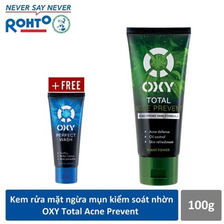 [Chính hãng, Đủ loại] Sữa rửa mặt Oxy 100g