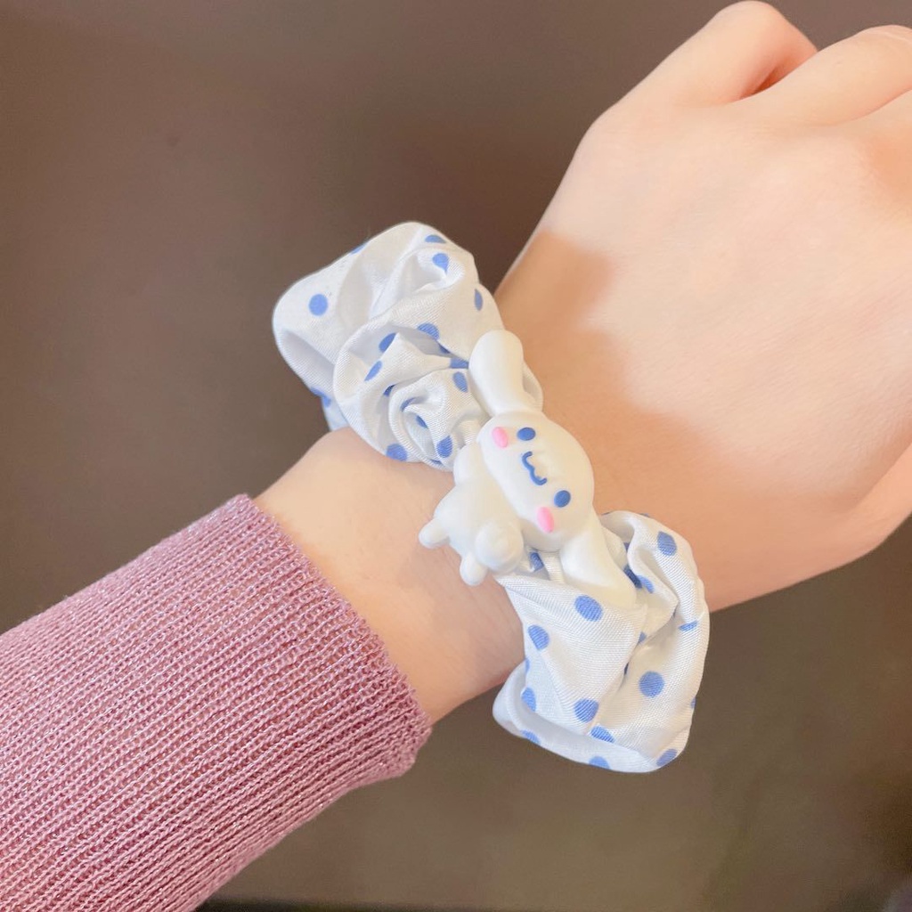 Dây Cột Tóc Lông Nhung Dễ Thương Xinh Xắn Dành Cho Nữ