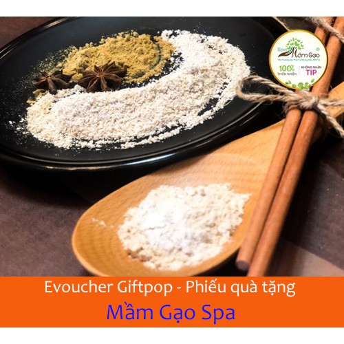 Hồ Chí Minh [Evoucher] Phiếu quà tặng áp dụng thanh toán hóa đơn tại hệ thống Mầm Gạo Spa 200.000 VND