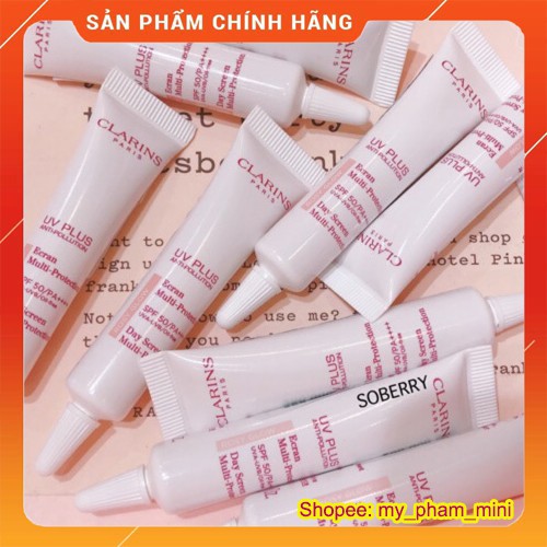 Kem chống năng Clarins UV Plus Rosy Glow