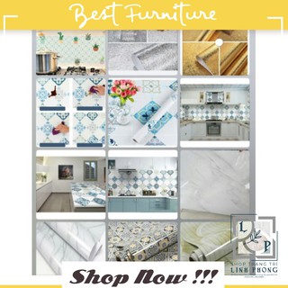 Một cuộn giấy dán bếp ngang 0.6 mét dài 3 mét