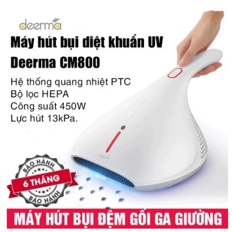 Máy hút bụi diệt khuẩn chăn đệm Deerma CM800 Máy hút bụi diệt khuẩn UV sấy khô VT268