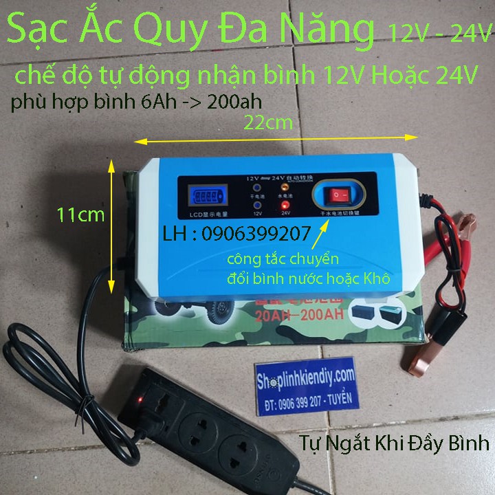 bộ sạc ắc quy - sạc ắc quy đa năng