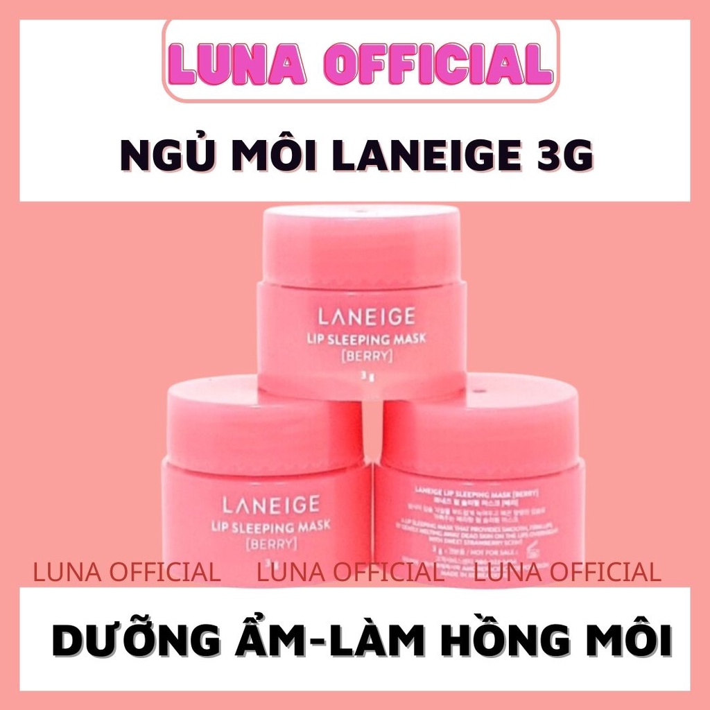 Mặt nạ ngủ môi Laneige Lip Sleeping Mask Berry 3g