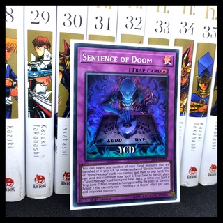 Thẻ bài yugioh chính hãng Sentence of Doom – Super Rare