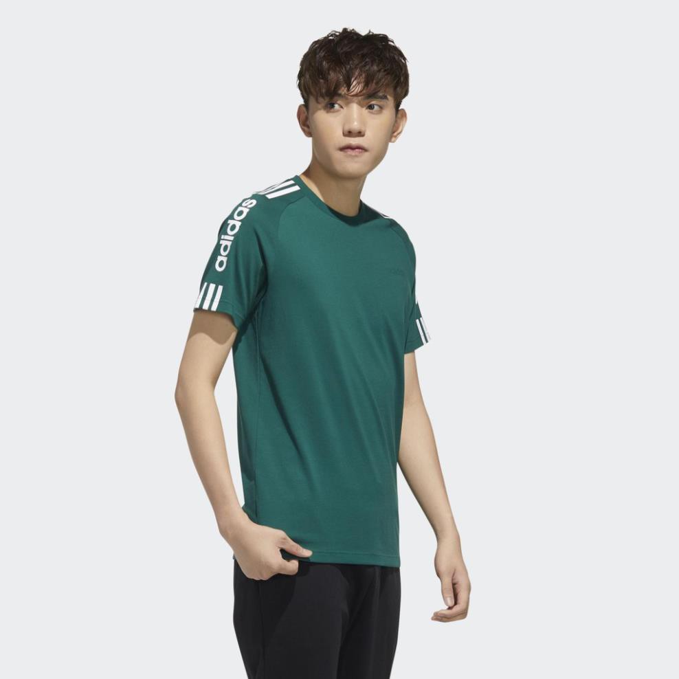 new 2021 Áo Phông adidas NOT SPORTS SPECIFIC 3 Sọc Essentials Nam Màu xanh lá FP7476 . ⛔ 2021