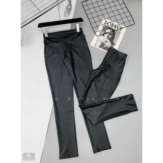 Quần da legging dễ mặc phối đồ ôm co giãn