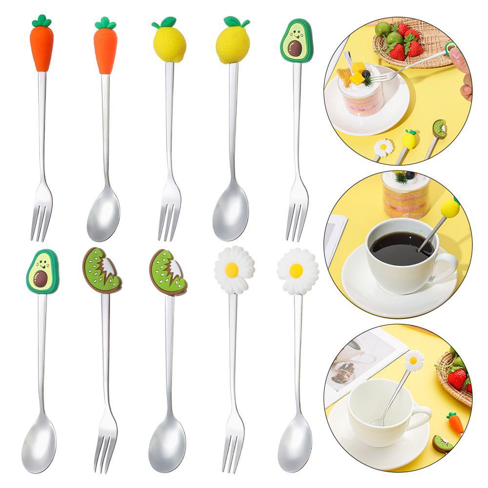 Muỗng Uống Trà / Cà Phê Thiết Kế Độc Đáo Tiện Dụng Cho Gia