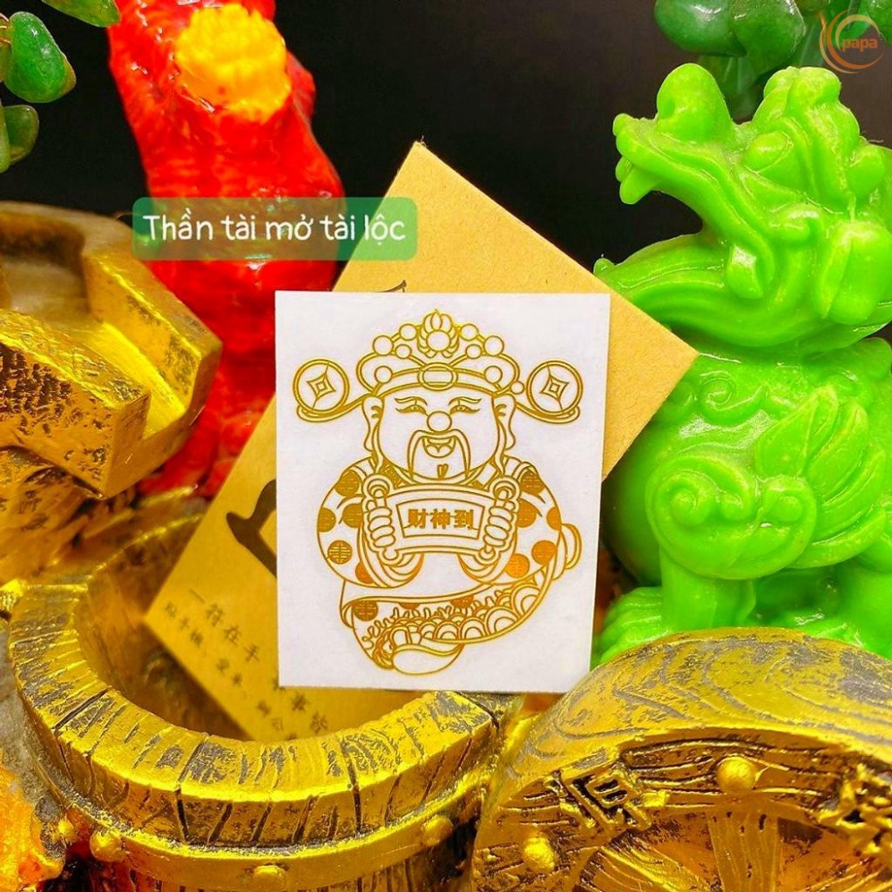 Linh phù dán điện thoại cầu tài lộc, công danh, may mắn, tình duyên