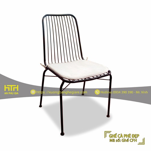 GHẾ SẮT CAFE CFH GIÁ RẺ