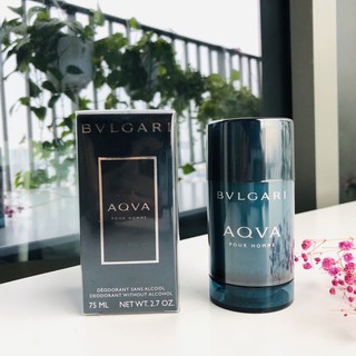 Lăn khử mùi nước hoa Bvlgari Aqva Pour Homme 75g