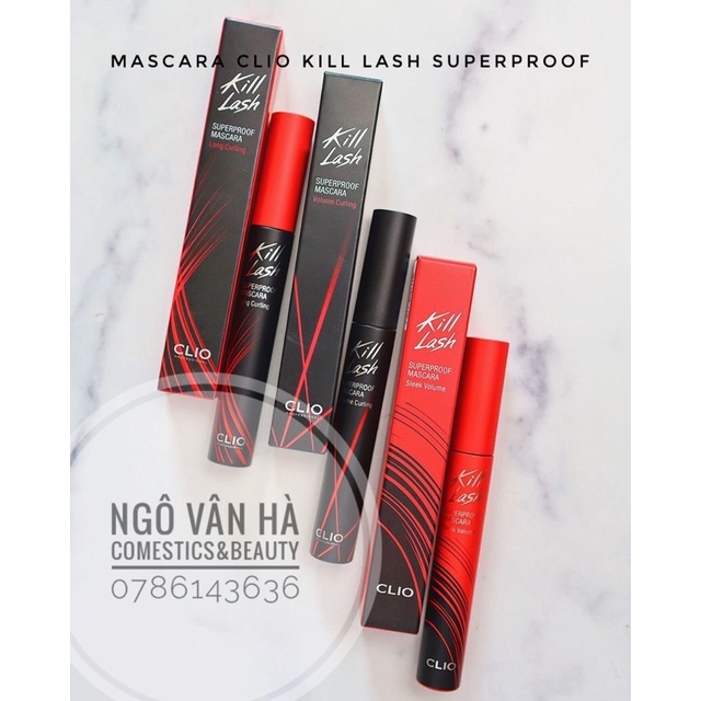 Mascara Clio Kill Lash Superproof