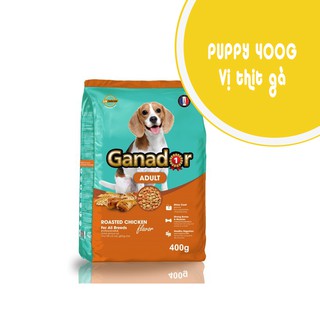 Hạt ganador adult 400g - vị thịt gà -thức ăn cho cún