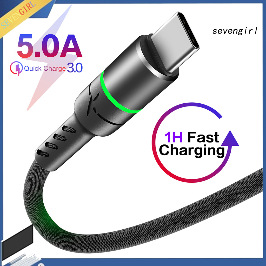 Cáp Sạc Nhanh Sev-1M 5a Micro Usb Type-C Cho Điện Thoại Android