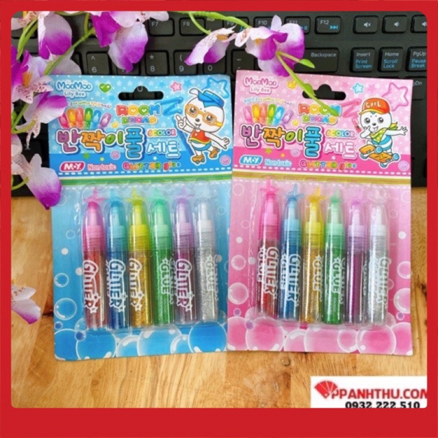 Vĩ KIM TUYẾN VĨ 6-12 màu sắc tươi xinh, chất lượng cao - HALLU STORE