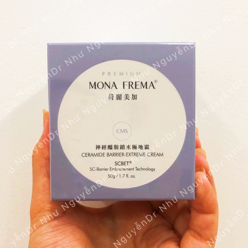 Mona frema CMS Ceramide Barrier-Extreme Cream 50g, Sản phẩm dưỡng da, củng cố hàng rào da,dưỡng ẩm, da sáng và mịn