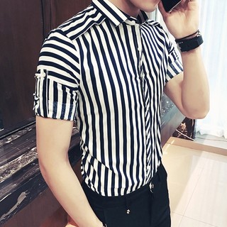 Áo sơ mi kẻ body
