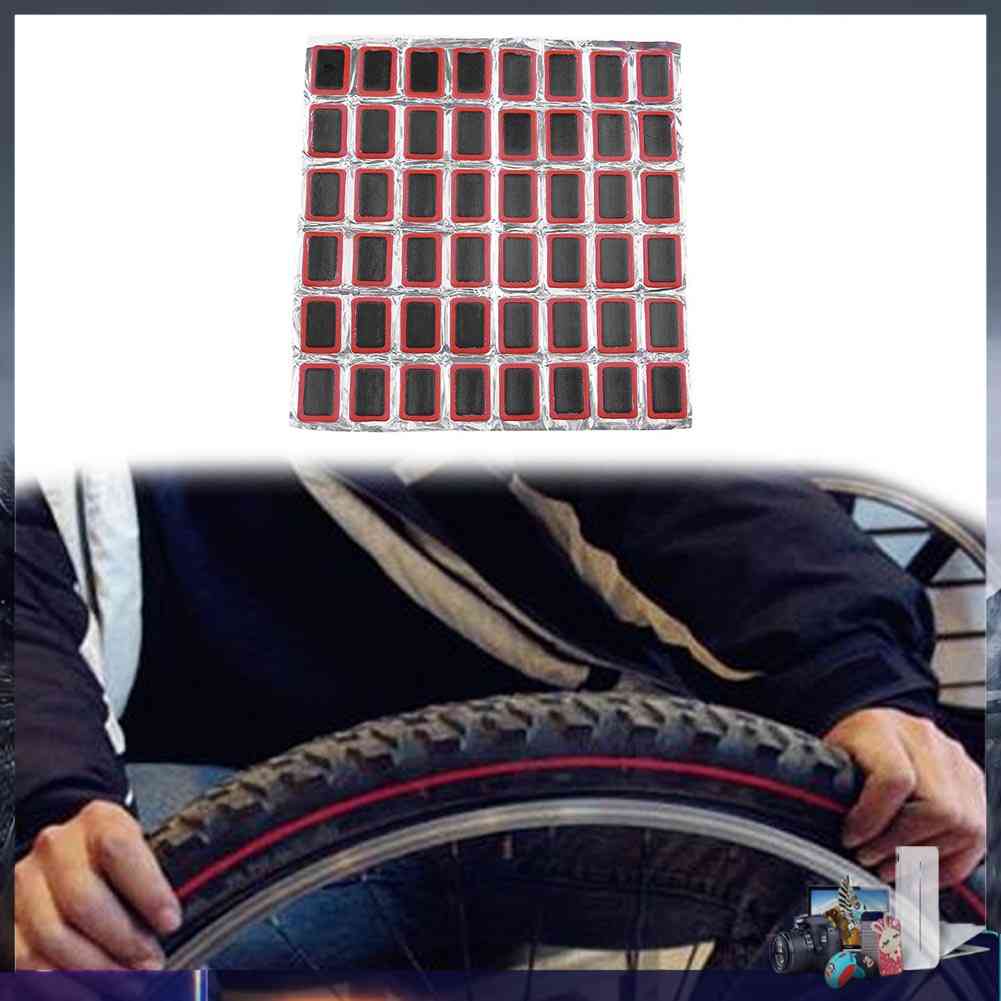 Bộ 48 Miếng Vá Lốp Xe Đạp + 1 Tuýp Keo Dán