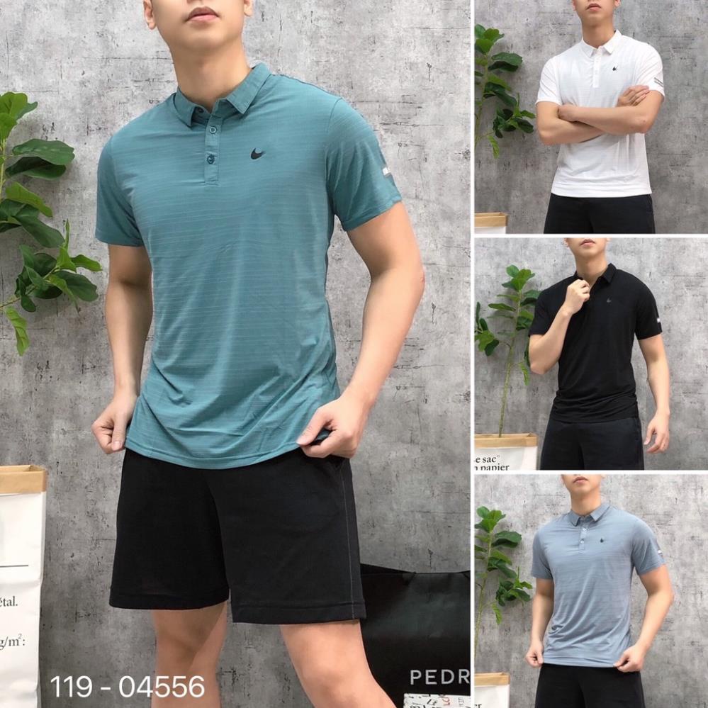 Áo thun thể thao nam cao cấp bigsize áo polo nam gym xuất khẩu APTTB 18 - 119 *
