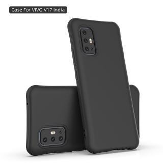 Phone Casing Vivo V17 V19 Case Cover soft Silica gel Matte Protective Back Covers