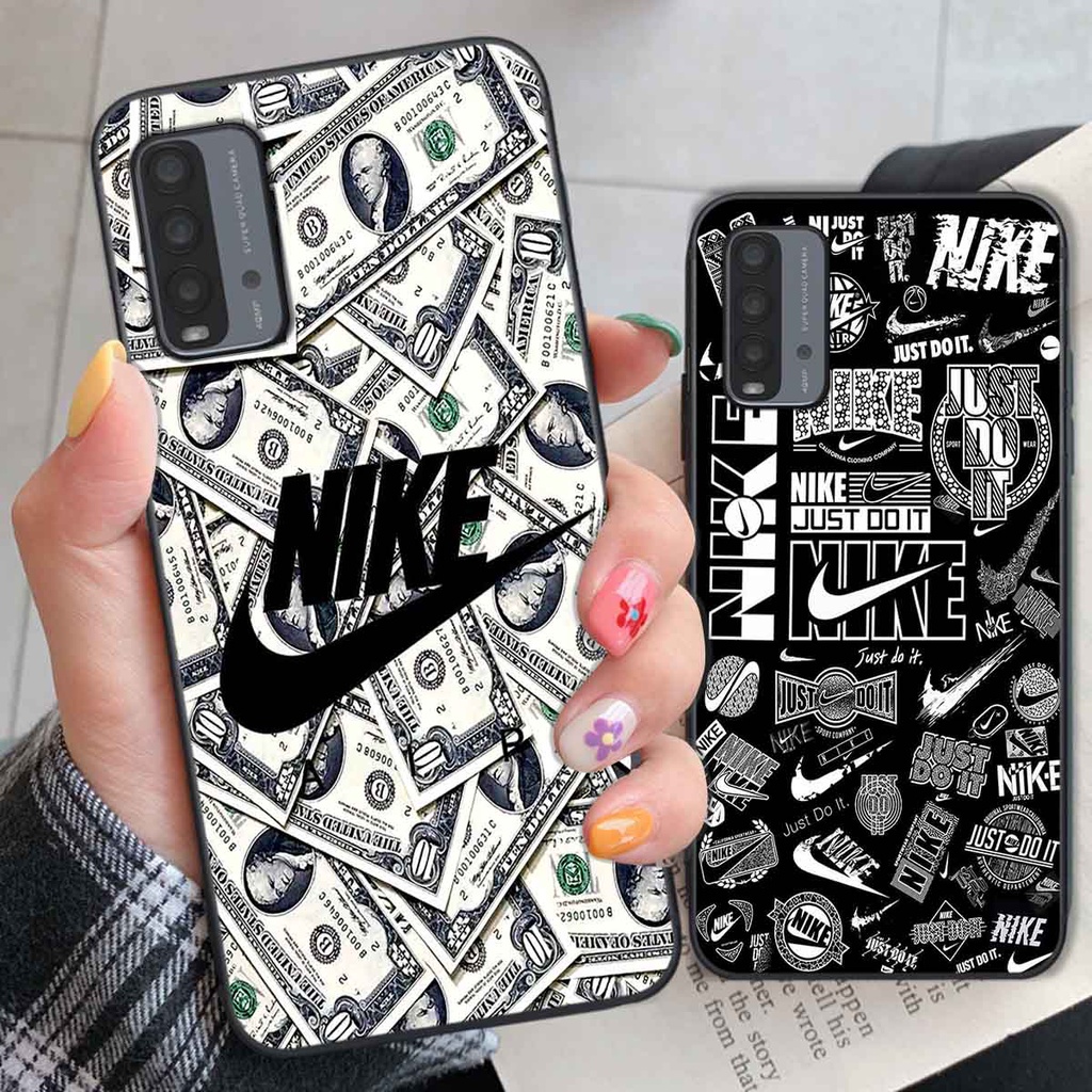 Ốp Xiaomi Redmi 9T in hình thương hiệu L.V, N.I.K.E cá tính, đẳng cấp