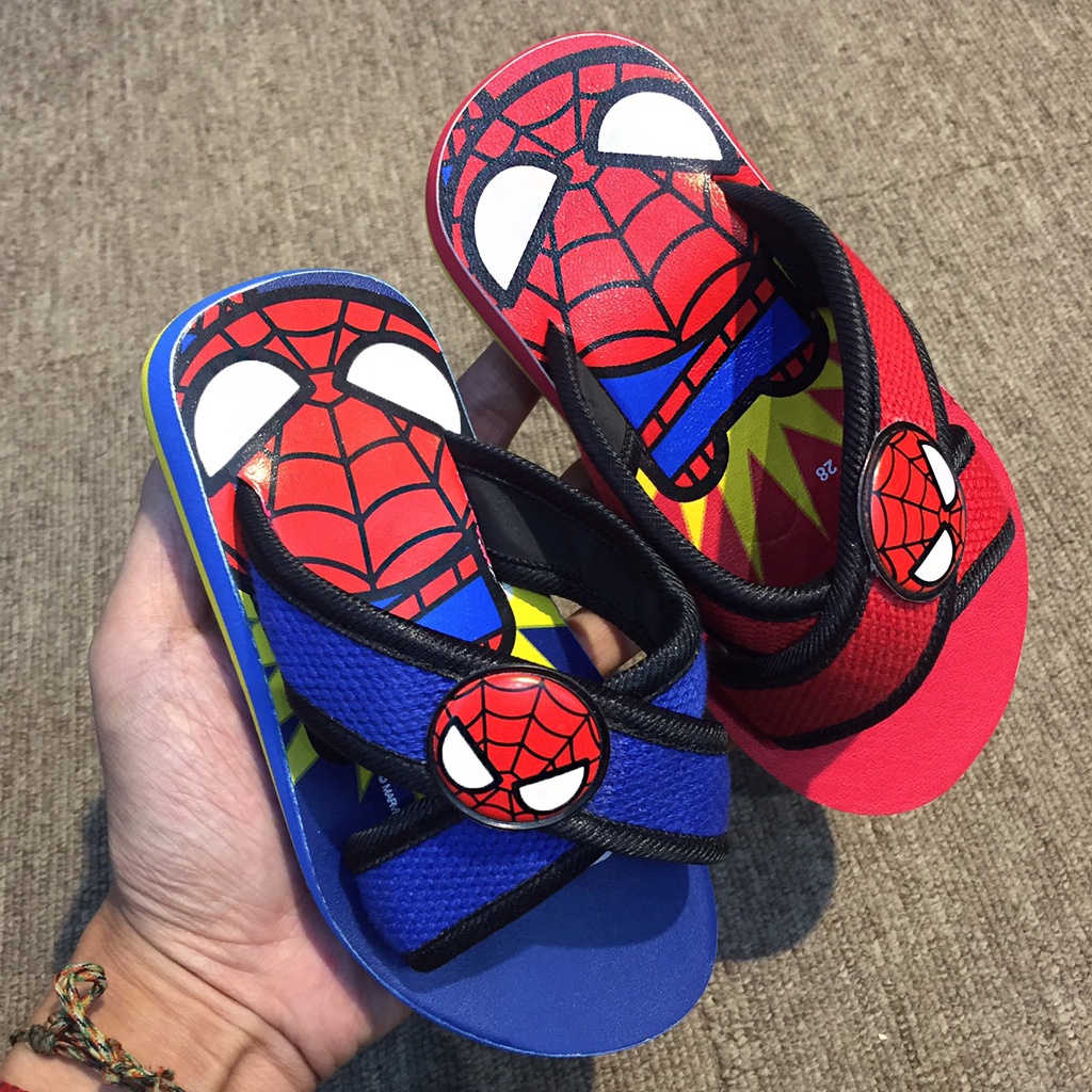 Dép Siêu Nhân Nhện Cho Bé Trai Quai Chéo Sành Điệu Chính Hãng Cartoon Agency Thái Lan