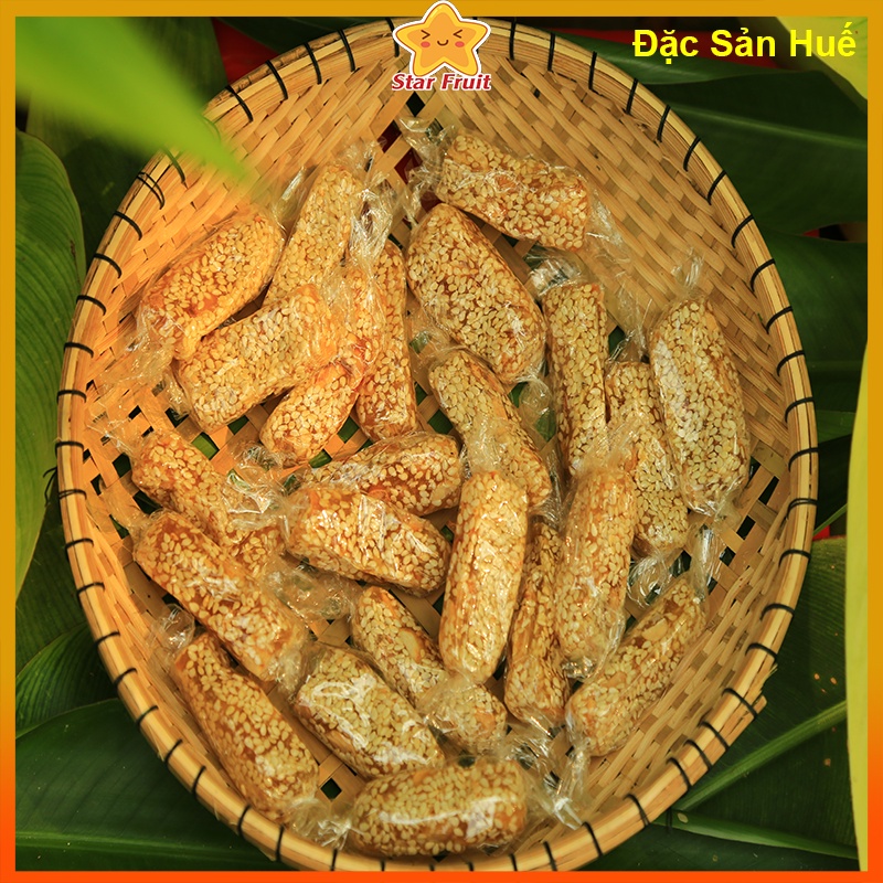 Mè xửng dẻo Huế nhà làm, loại đặc biệt (Túi có nhiều thanh mè xửng)_Đặc sản Huế