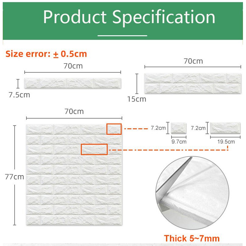(HCM) 30 tấm Xốp dán tường dày 5mm giá hủy diệt - xốp dán tường cách nhiệt cách âm giá rẻ
