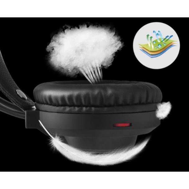 Tai nghe chụp tai gaming Tuner K1 có dây, mic, Led RGB  chuyển màu theo tiếng nhạc. Chính hãng bảo hành 12 tháng