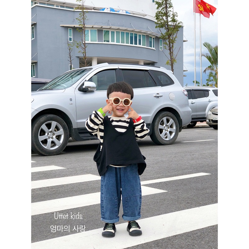 [Ảnh thật] Quần style hàn quốc 1027 dành cho bé gái và bé trai size 80 đến 120