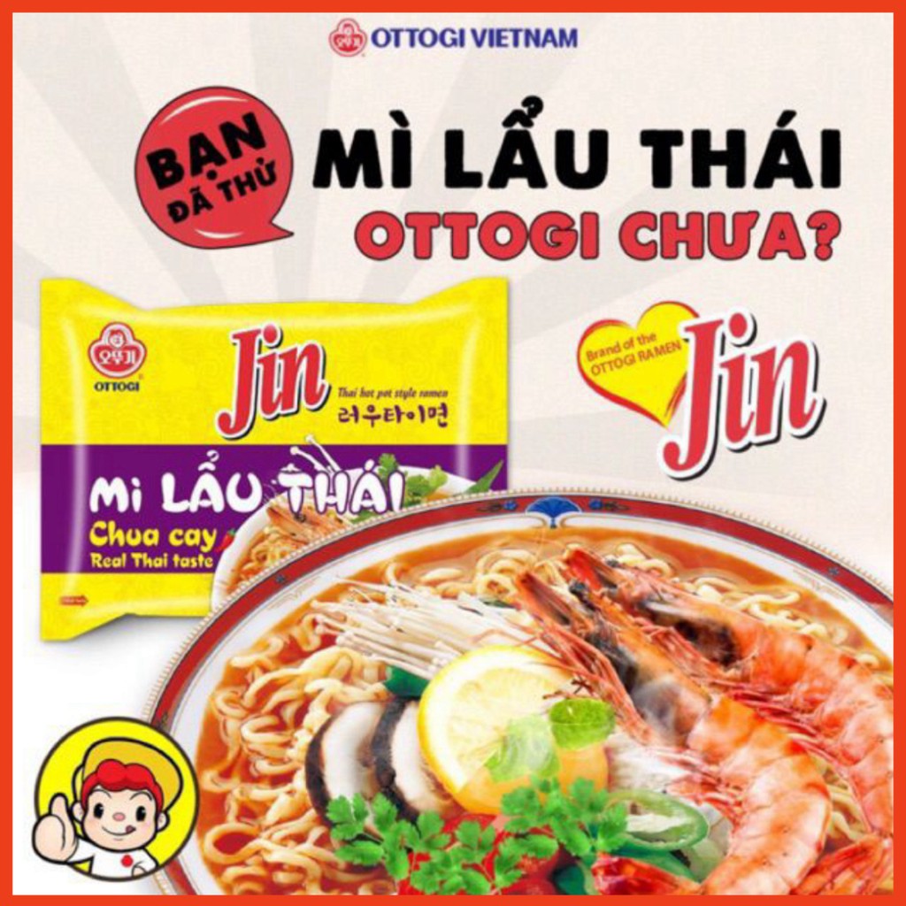 [FREESHIP❤️] - Mì Jin lẩu Thái Ottogi 115g
