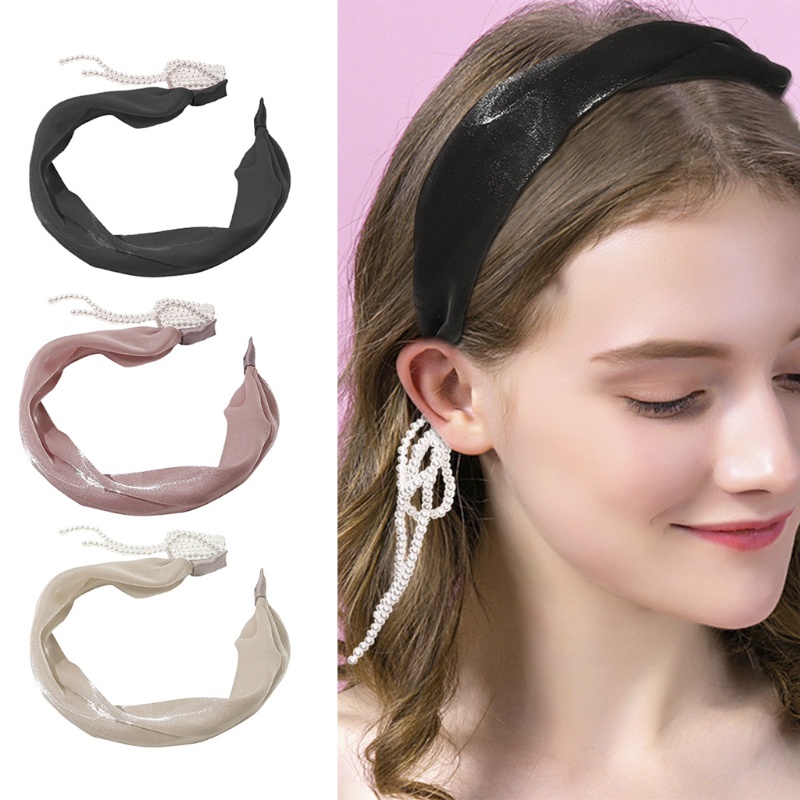 Cài Tóc Đính Hạt Ngọc Trai Giả Phong Cách Công Chúa