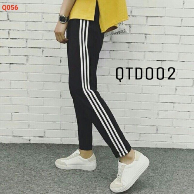 Quần 3 SỌC SUÔNG Nam Nữ UNISEX, quần thể thao, quần thể dục, quần jogger