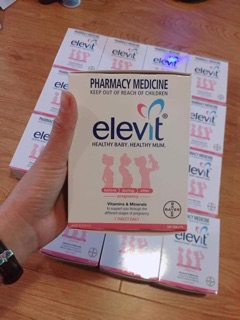 Vitamin Elevit bầu hộp 100v