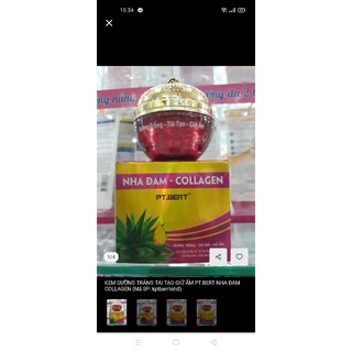 Kem nha đam collagen trắng da, tái tạo, giữ ẩm.20gr