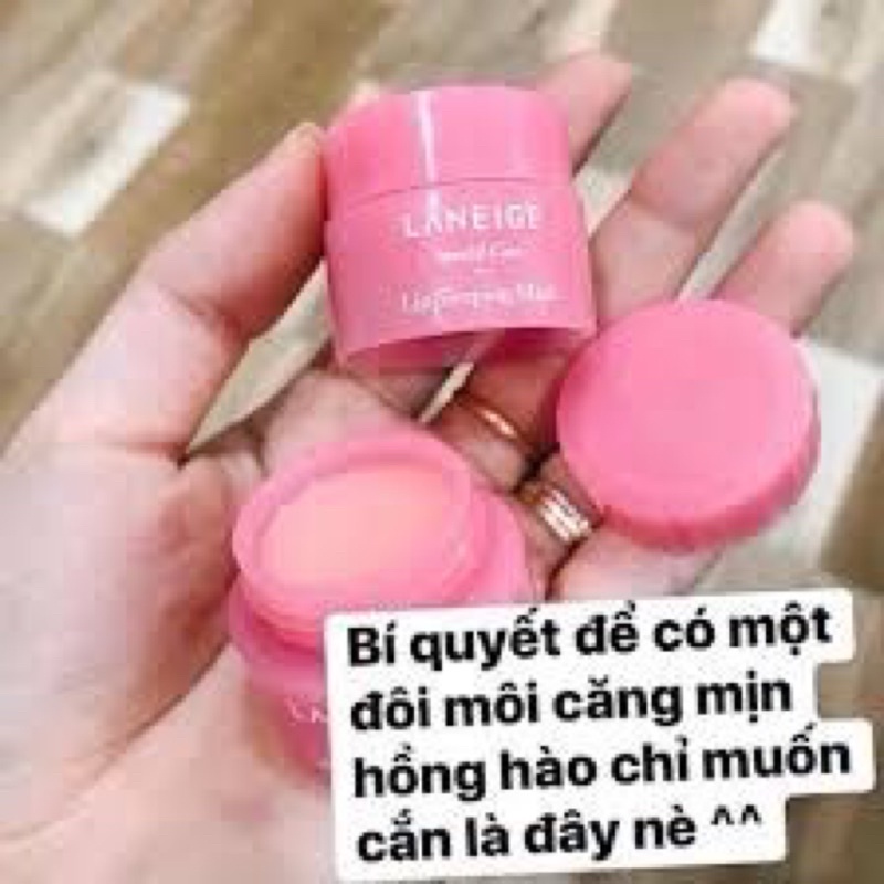 Bán Siêu Chạy ] Mặt Nạ Ngủ Môi Laneige Hỗ Trợ Dưỡng Ẩm, Giảm Thâm