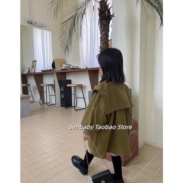 Đầm Búp Bê Vải Nhung Thời Trang Mùa Thu 2022 Cho Bé Gái