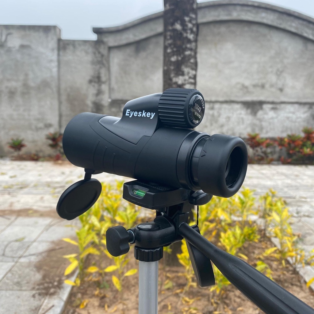 Ống nhòm 1 mắt Eyeskey 10x42 chống nước - chính hãng quân sự mini giá rẻ chuyên dụng săn ong du lịch cắm trại ngoài trời | BigBuy360 - bigbuy360.vn